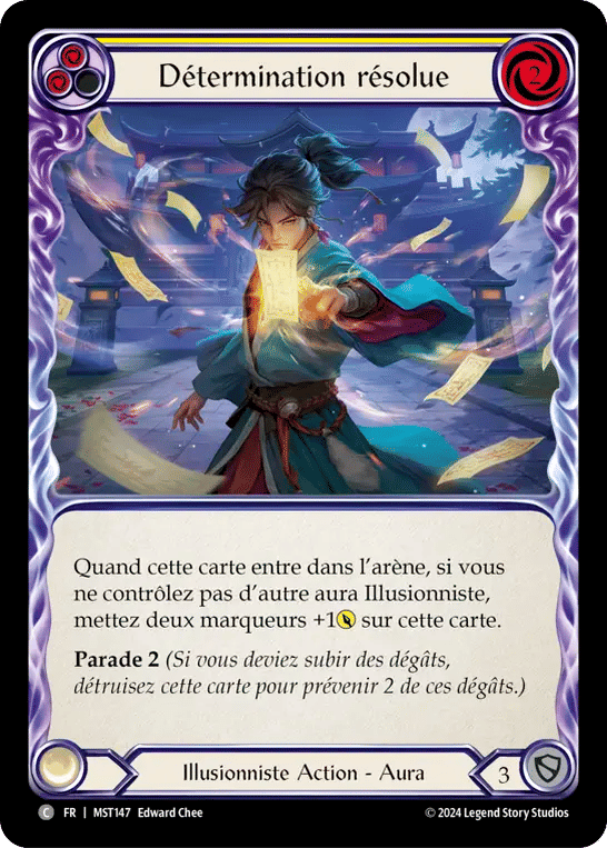 Détermination résolue — Part the Mistveil — Flesh and Blood