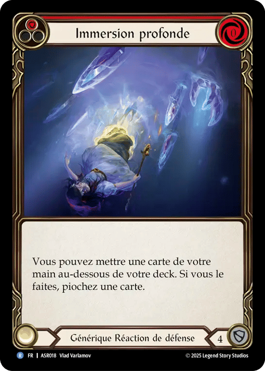 Immersion profonde — Armory Deck - Ira, Scarlet Revenger — Flesh and Blood