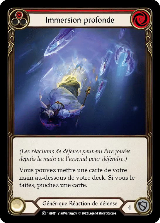 Immersion profonde — Bravo - Blitz Deck — Flesh and Blood