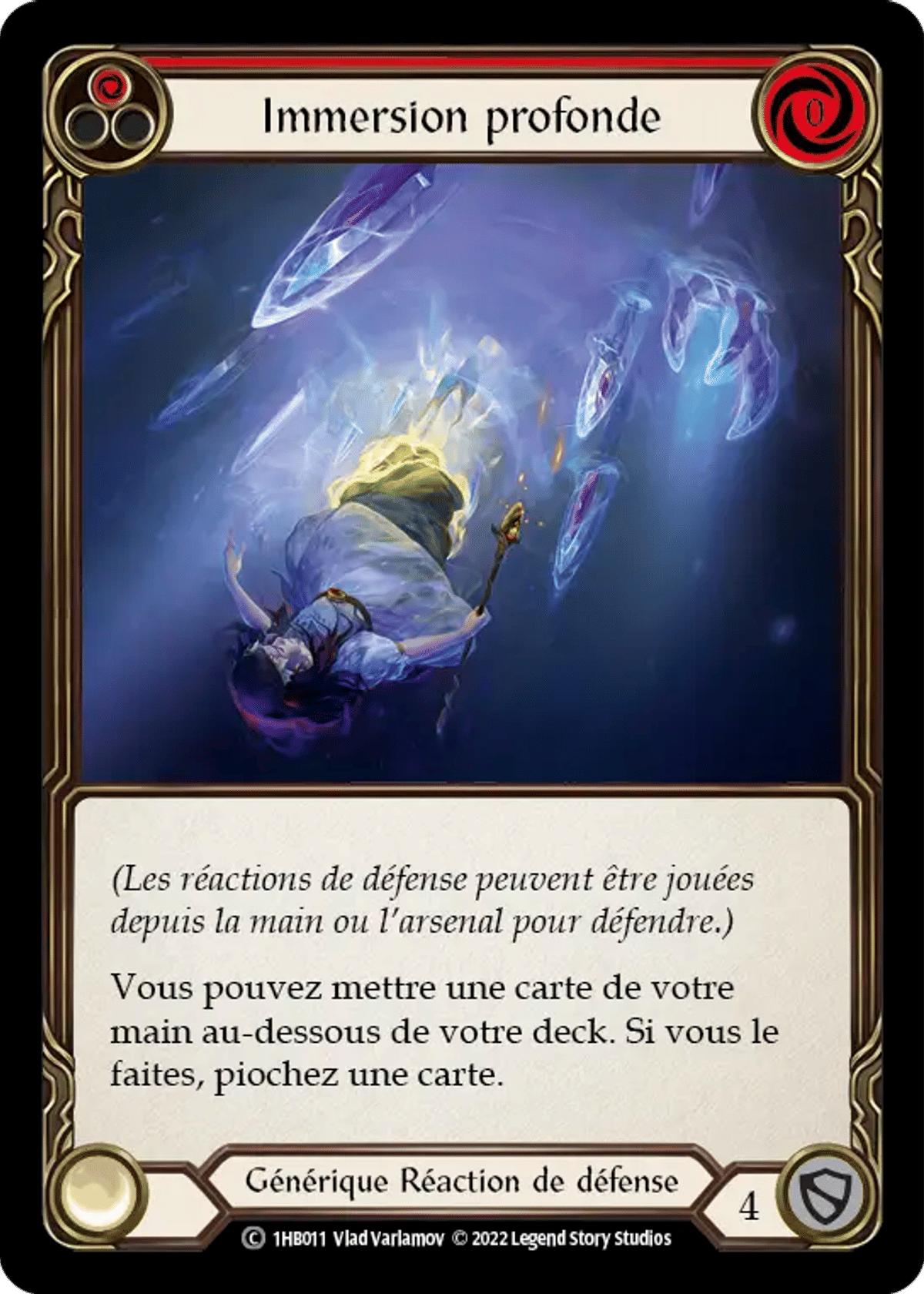 Immersion profonde from Bravo - Blitz Deck - Flesh and Blood