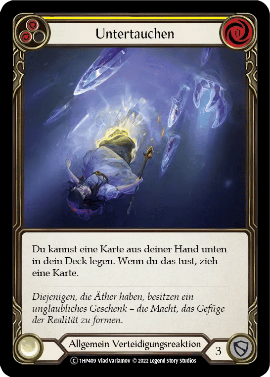Sink Below (Yellow) — History Pack 1 - Black Label — Flesh and Blood