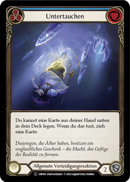 Sink Below (Blue) — History Pack 1 - Black Label — Flesh and Blood