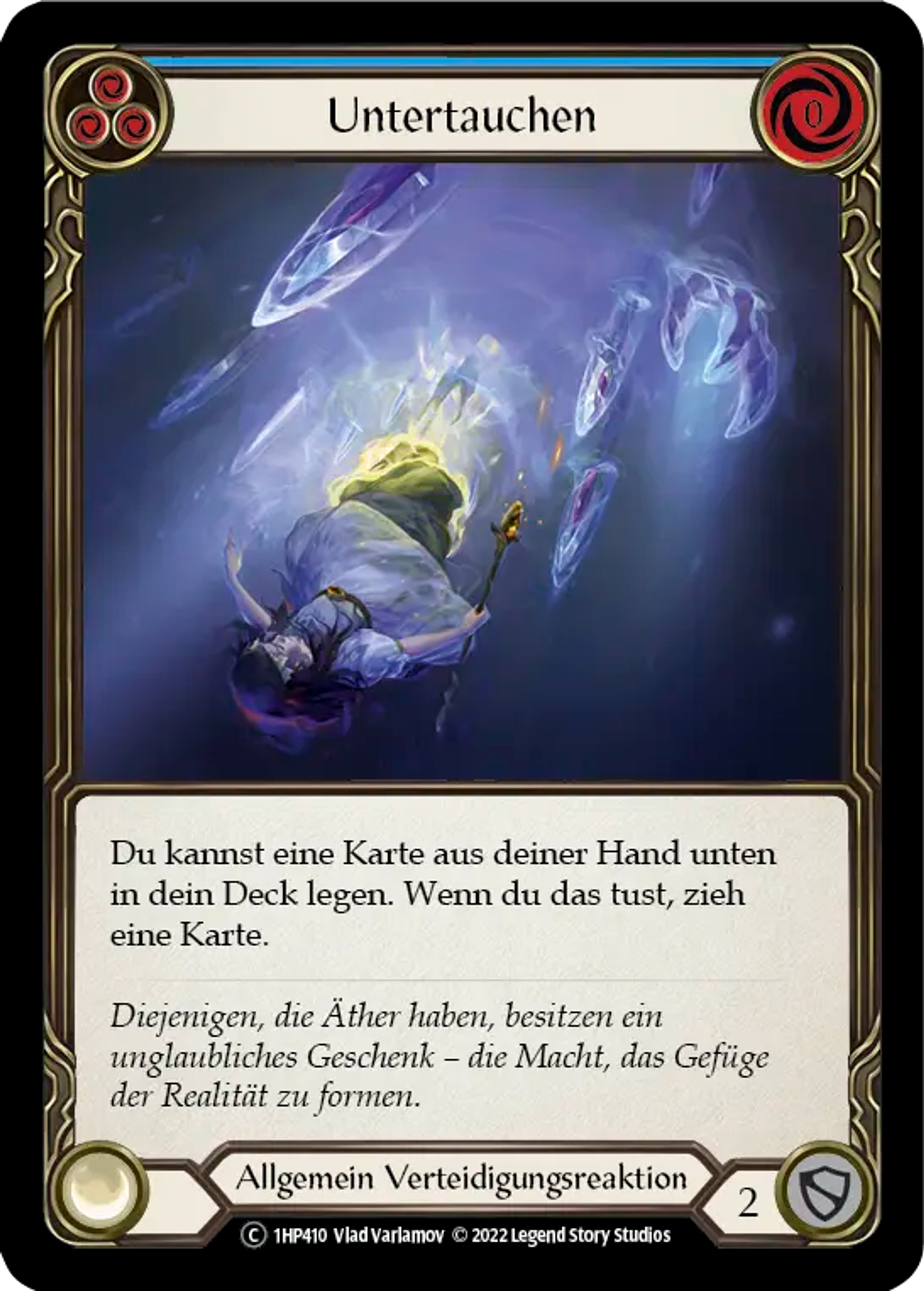 Sink Below (Blue) — History Pack 1 - Black Label — Flesh and Blood