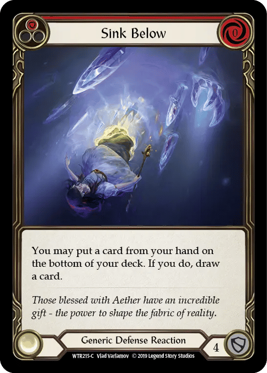 Sink Below (Red) — Welcome to Rathe — Flesh and Blood