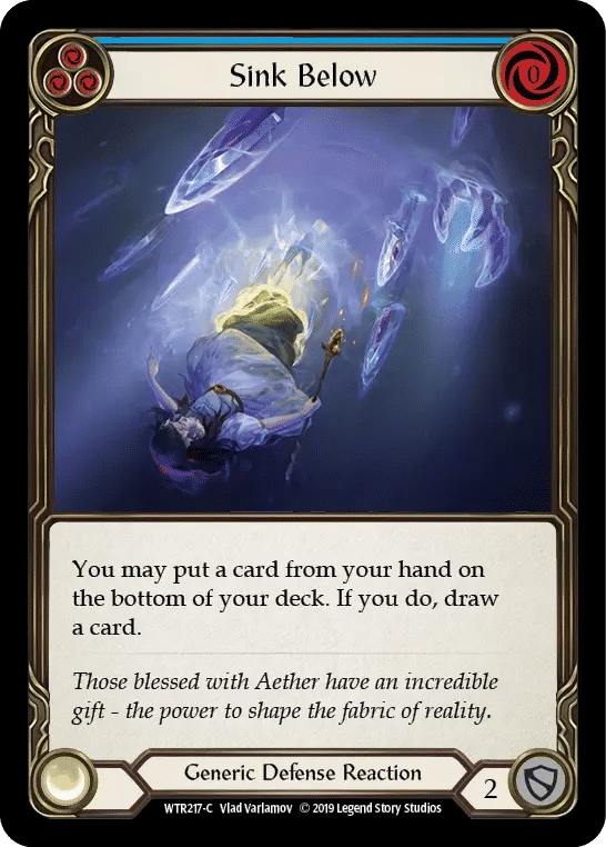 Sink Below (Blue) — Welcome to Rathe — Flesh and Blood