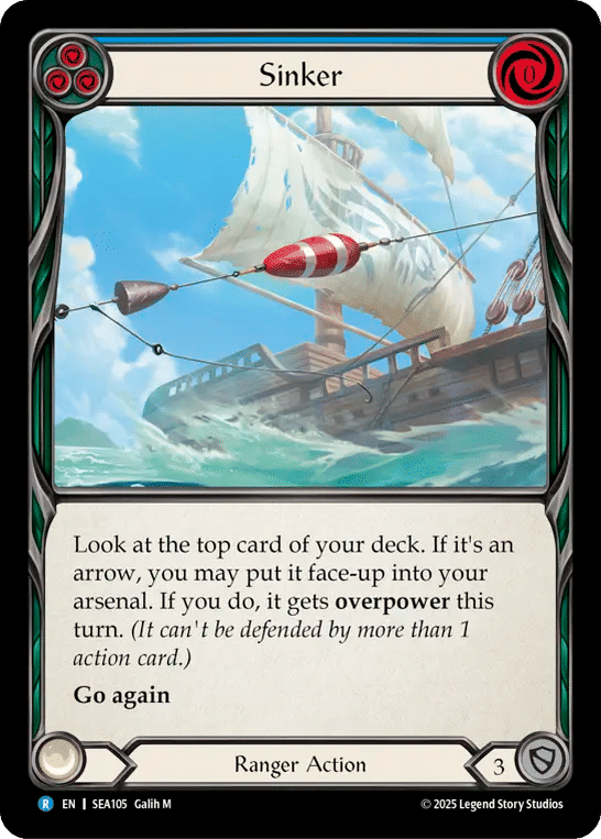 Sinker (Blue) — High Seas — Flesh and Blood