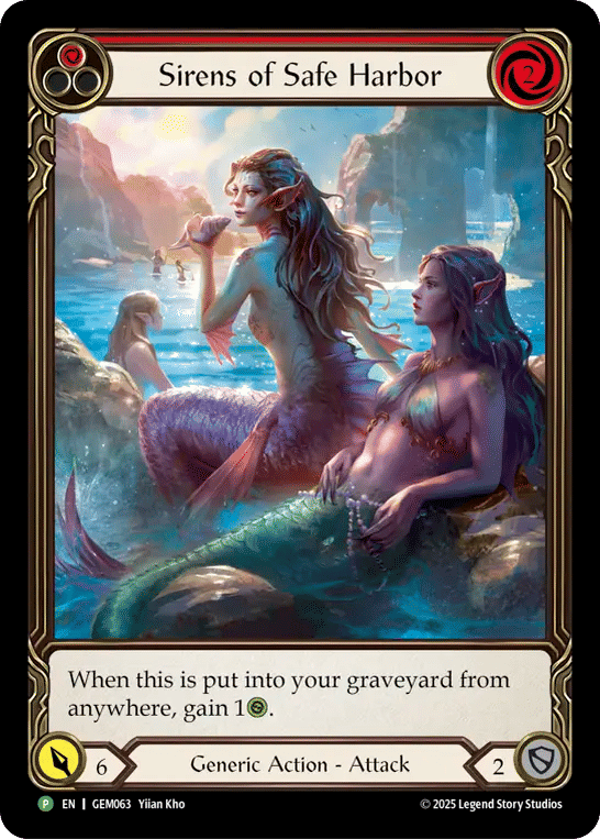 Sirens of Safe Harbor — GEM - Pack 2 — Flesh and Blood