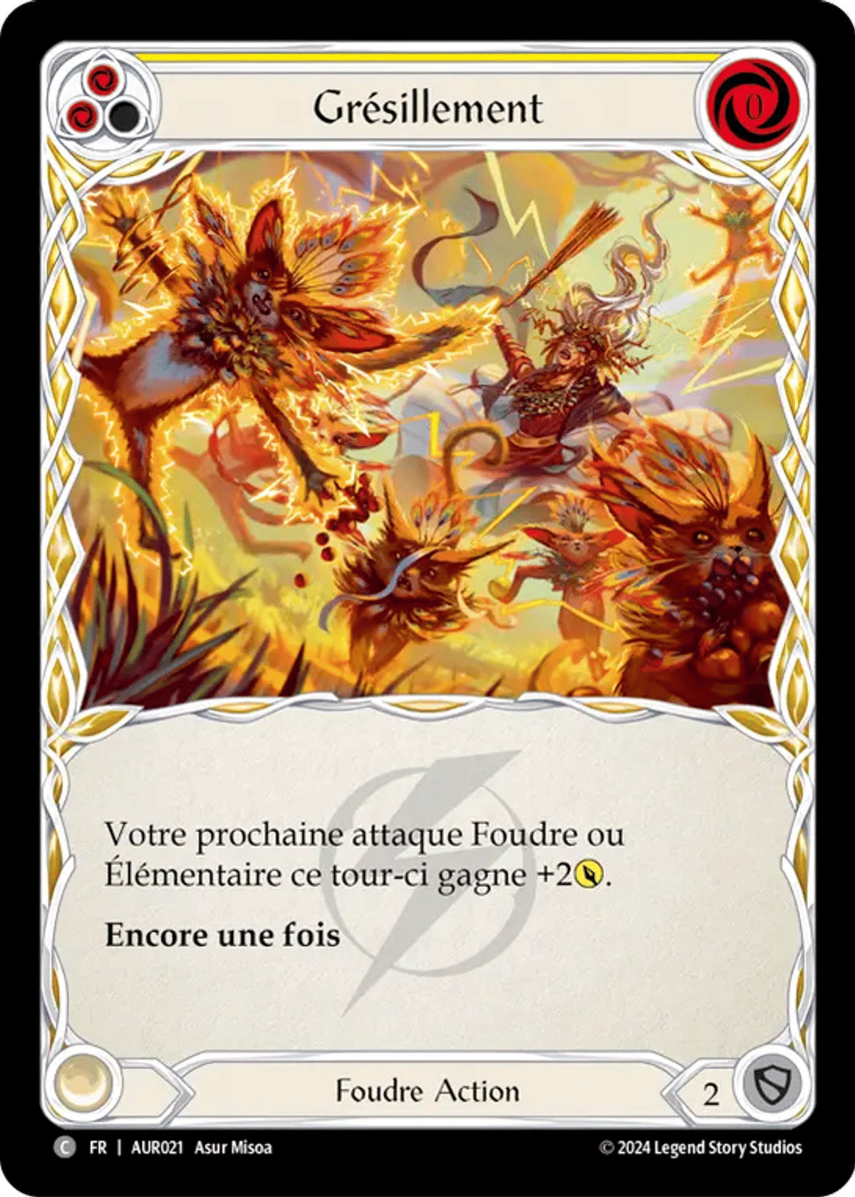 Grésillement from 1st Strike - Aurora - Flesh and Blood