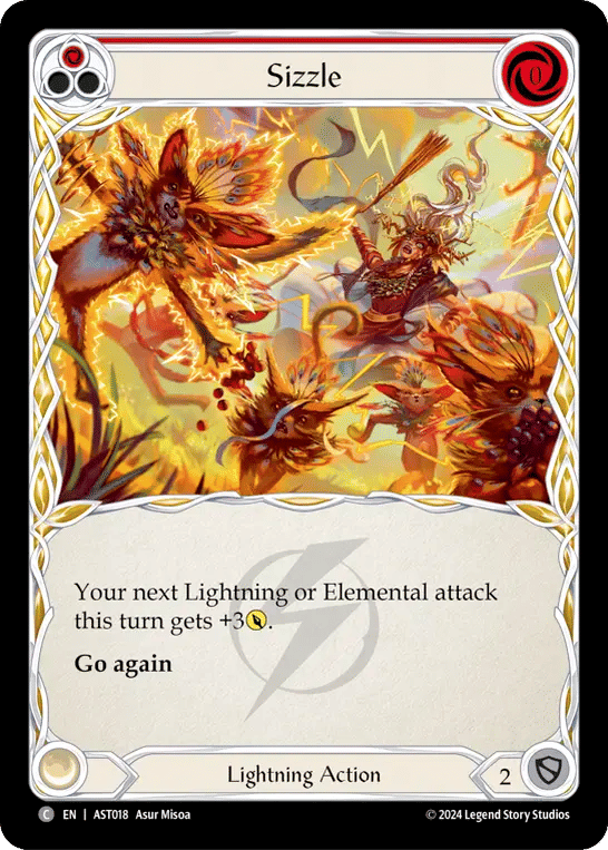 Grésillement — Armory Deck - Aurora, Shooting Star — Flesh and Blood