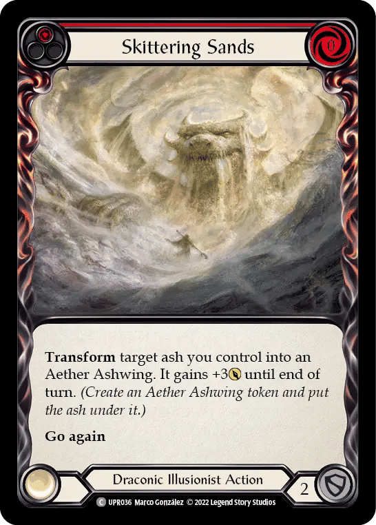 Skittering Sands (Red) — Uprising — Flesh and Blood