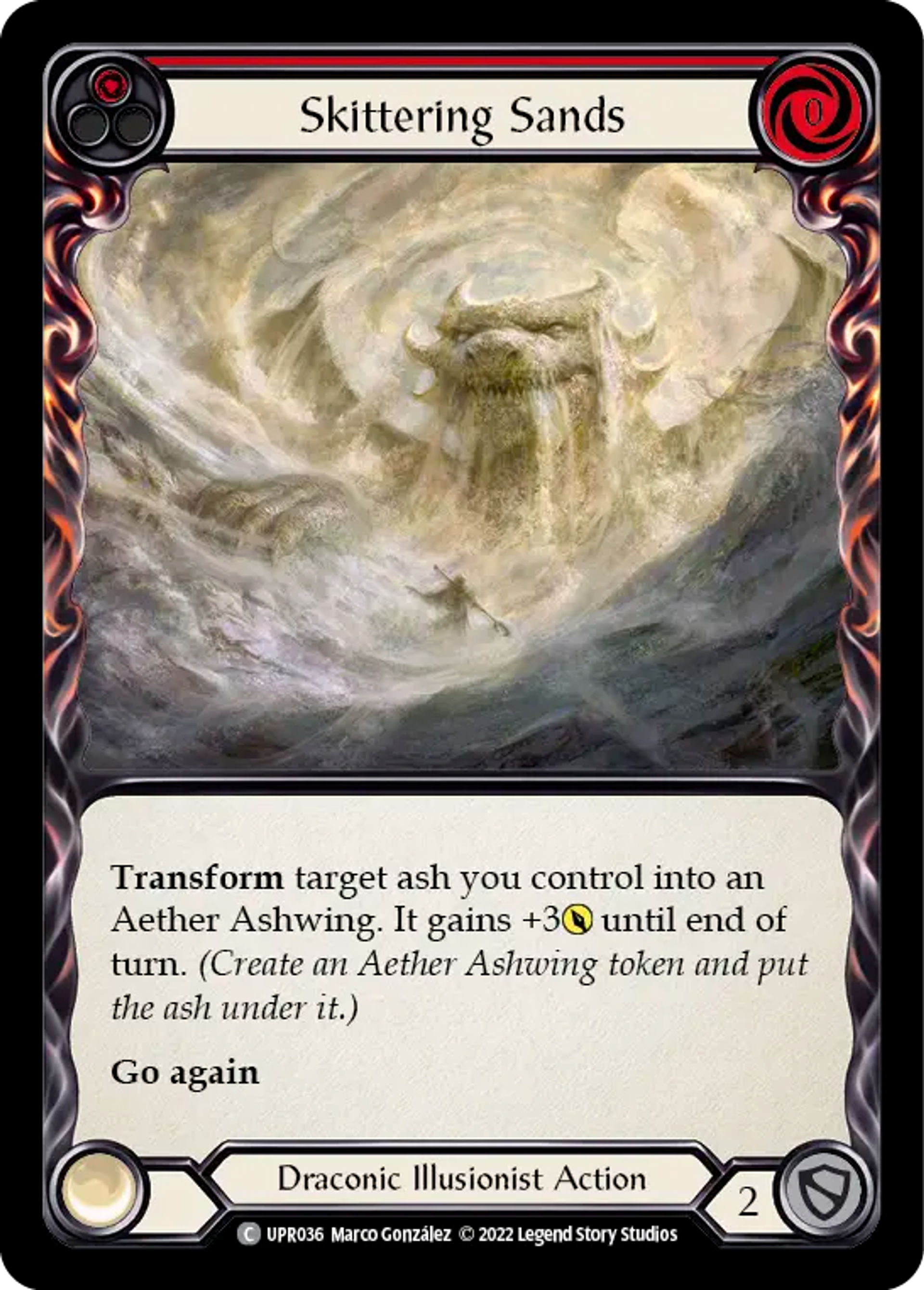 Skittering Sands (Red) — Uprising — Flesh and Blood