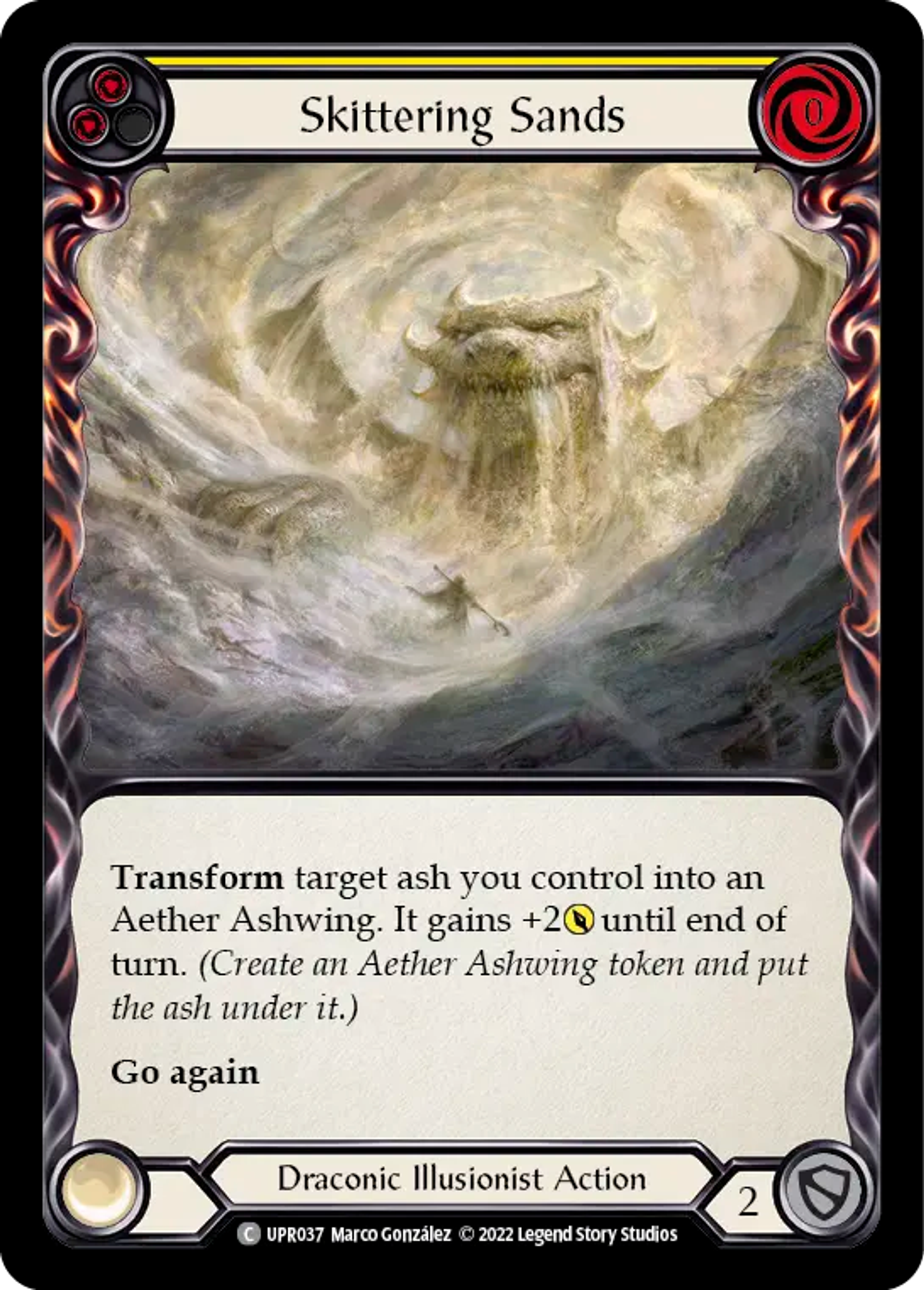 Skittering Sands (Yellow) — Uprising — Flesh and Blood