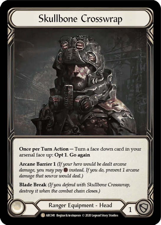 Skullbone Crosswrap — Arcane Rising - Unlimited — Flesh and Blood