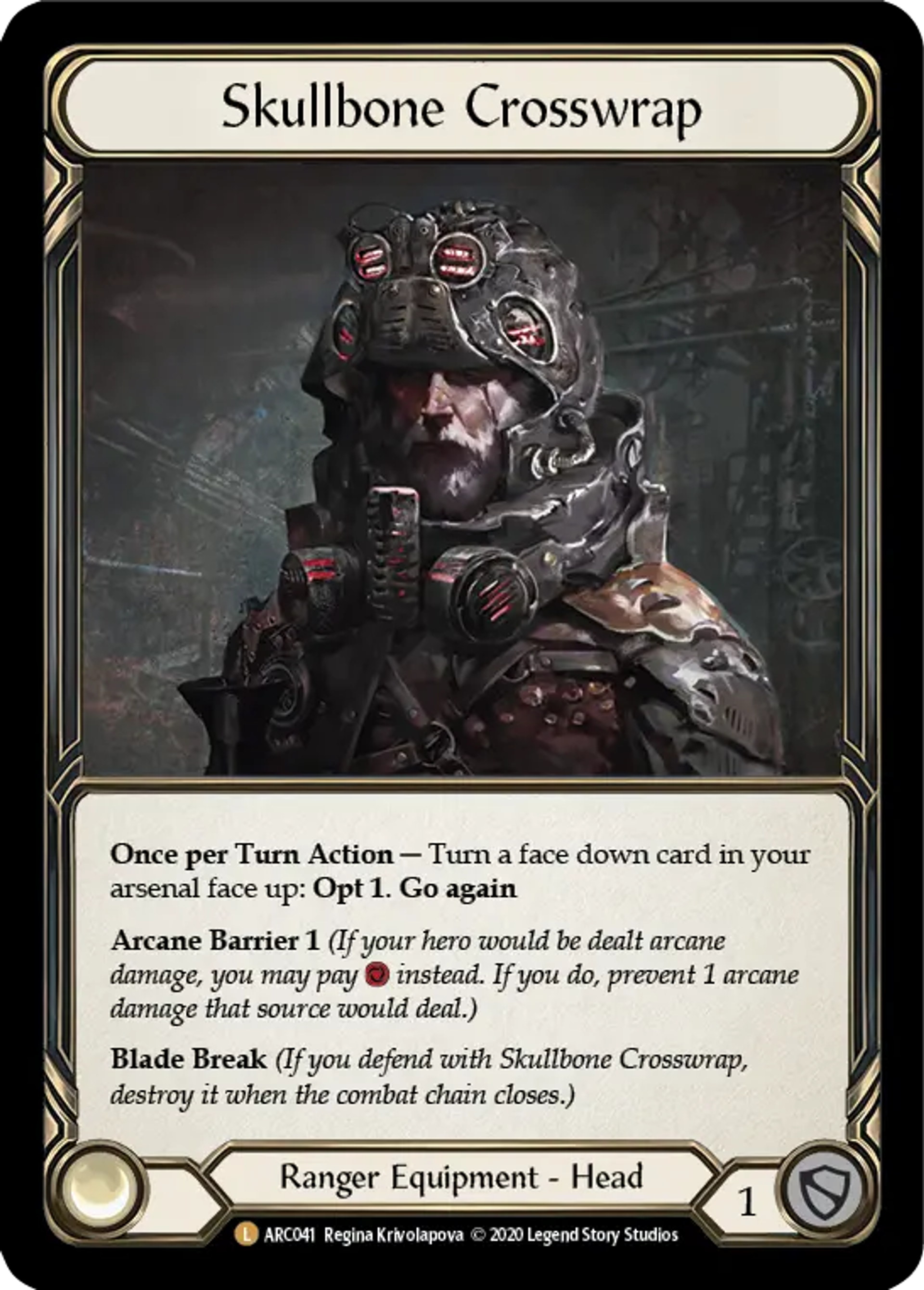 Skullbone Crosswrap — Arcane Rising - Unlimited — Flesh and Blood