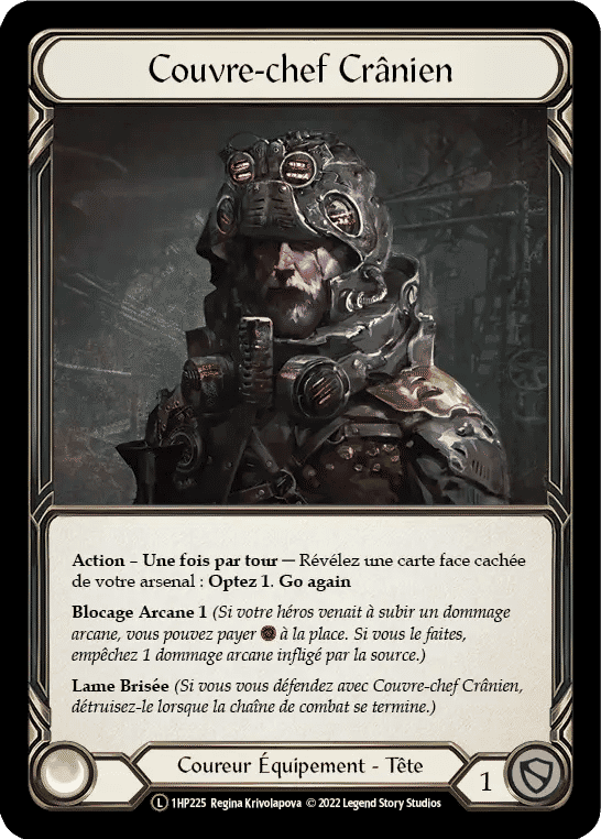 Couvre-chef Crânien — History Pack 1 - Black Label — Flesh and Blood