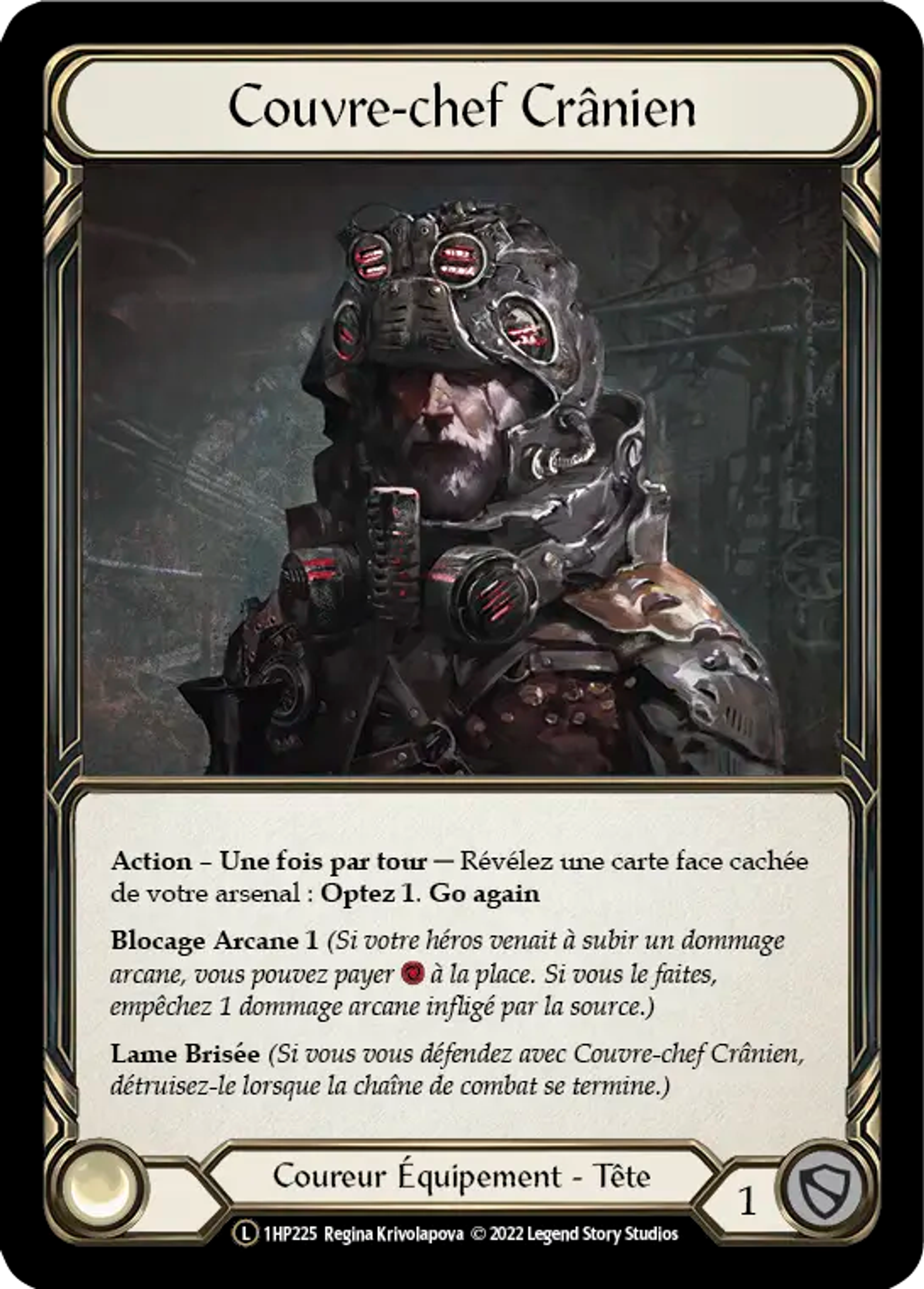 Couvre-chef Crânien — History Pack 1 - Black Label — Flesh and Blood