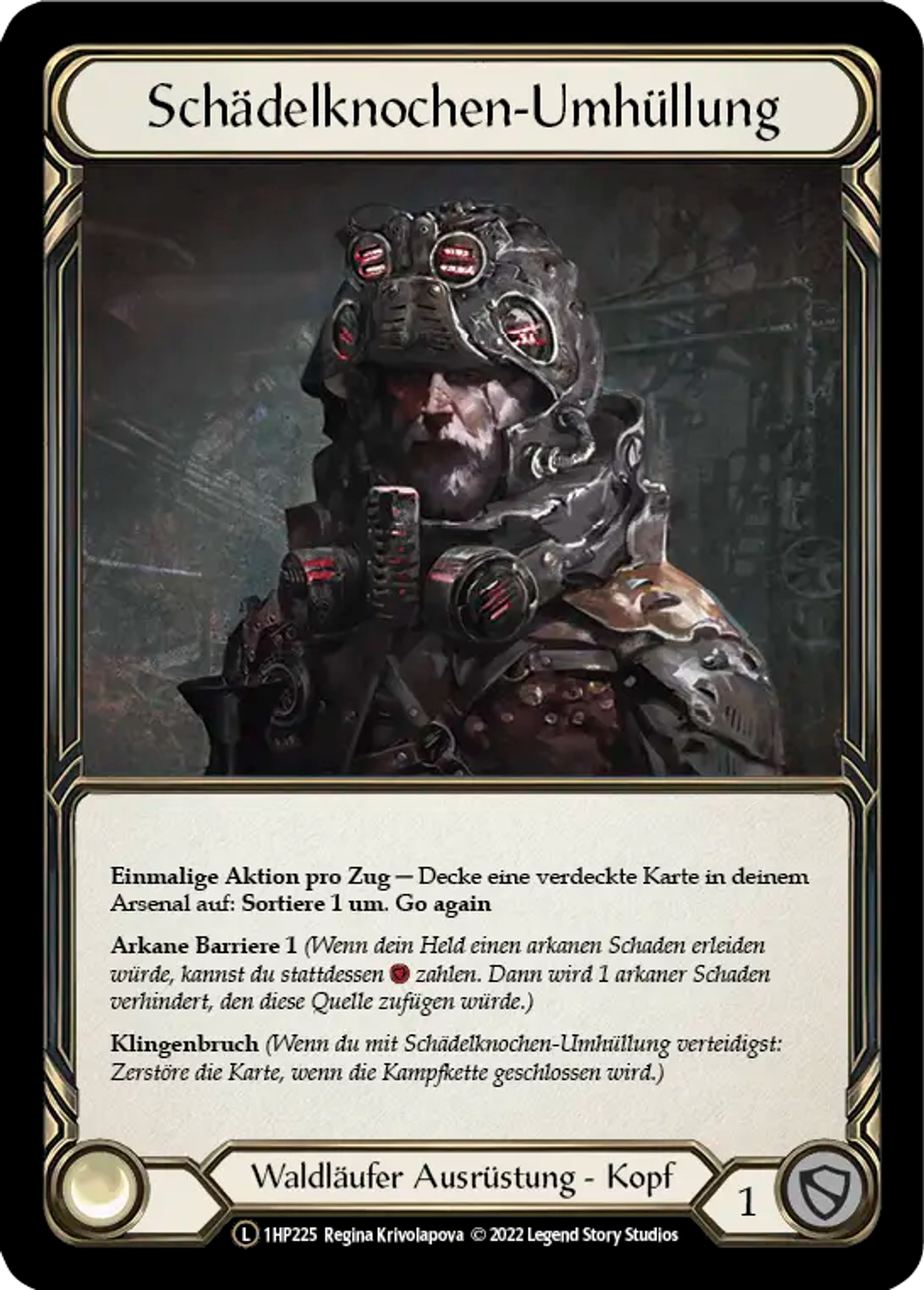 Couvre-chef Crânien — History Pack 1 - Black Label — Flesh and Blood