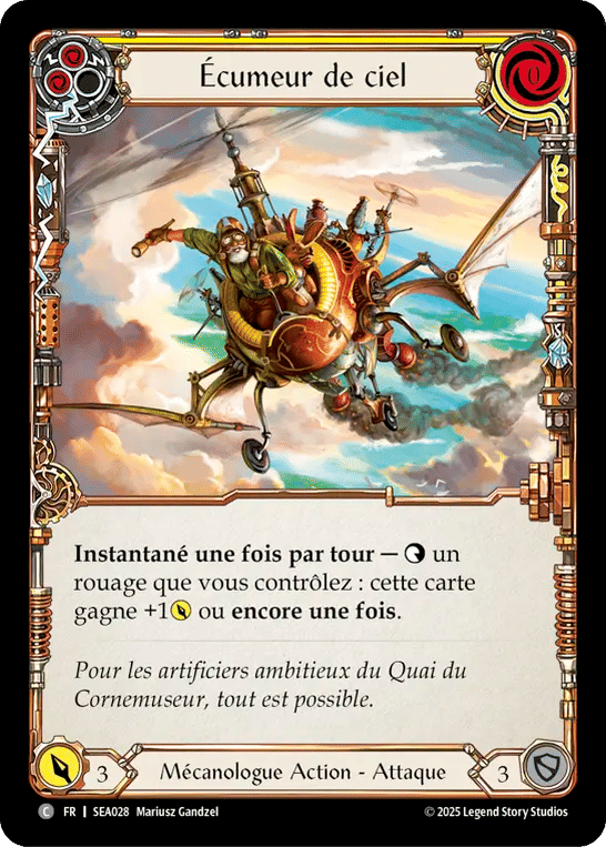 Écumeur de ciel — High Seas — Flesh and Blood