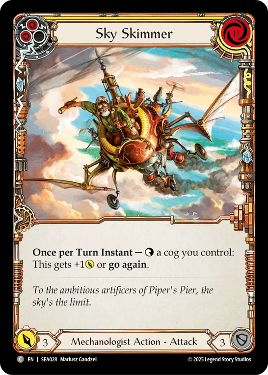 Sky Skimmer (Yellow) — High Seas — Flesh and Blood