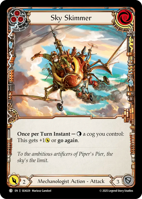 Sky Skimmer (Blue) — High Seas — Flesh and Blood