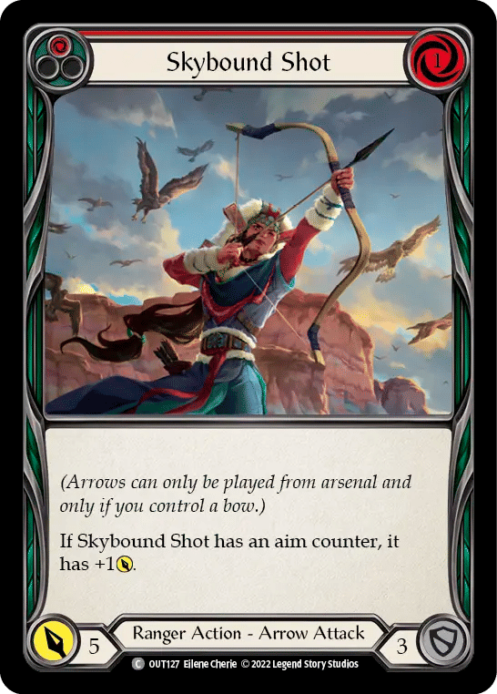 Skybound Shot (Red) — Outsiders — Flesh and Blood