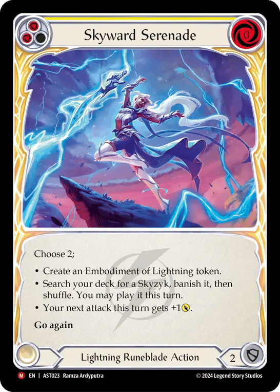 Sérénade au ciel — Armory Deck - Aurora, Shooting Star — Flesh and Blood