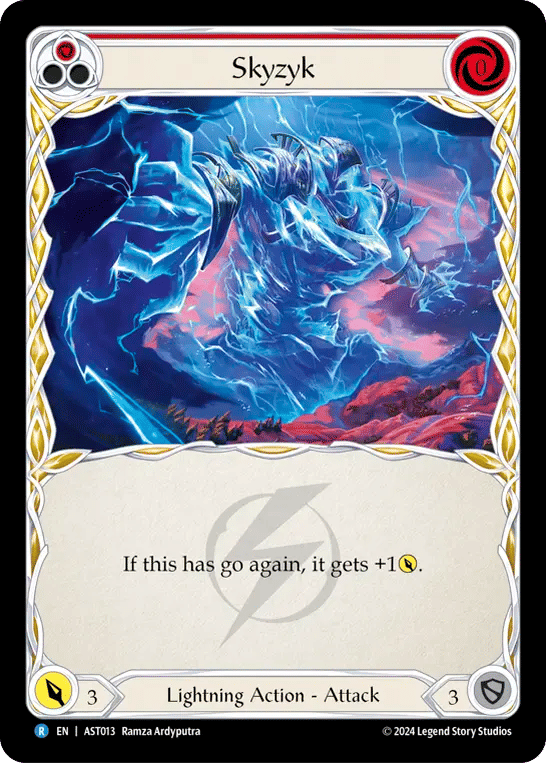 Skyzyk (Red) — Armory Deck - Aurora, Shooting Star — Flesh and Blood