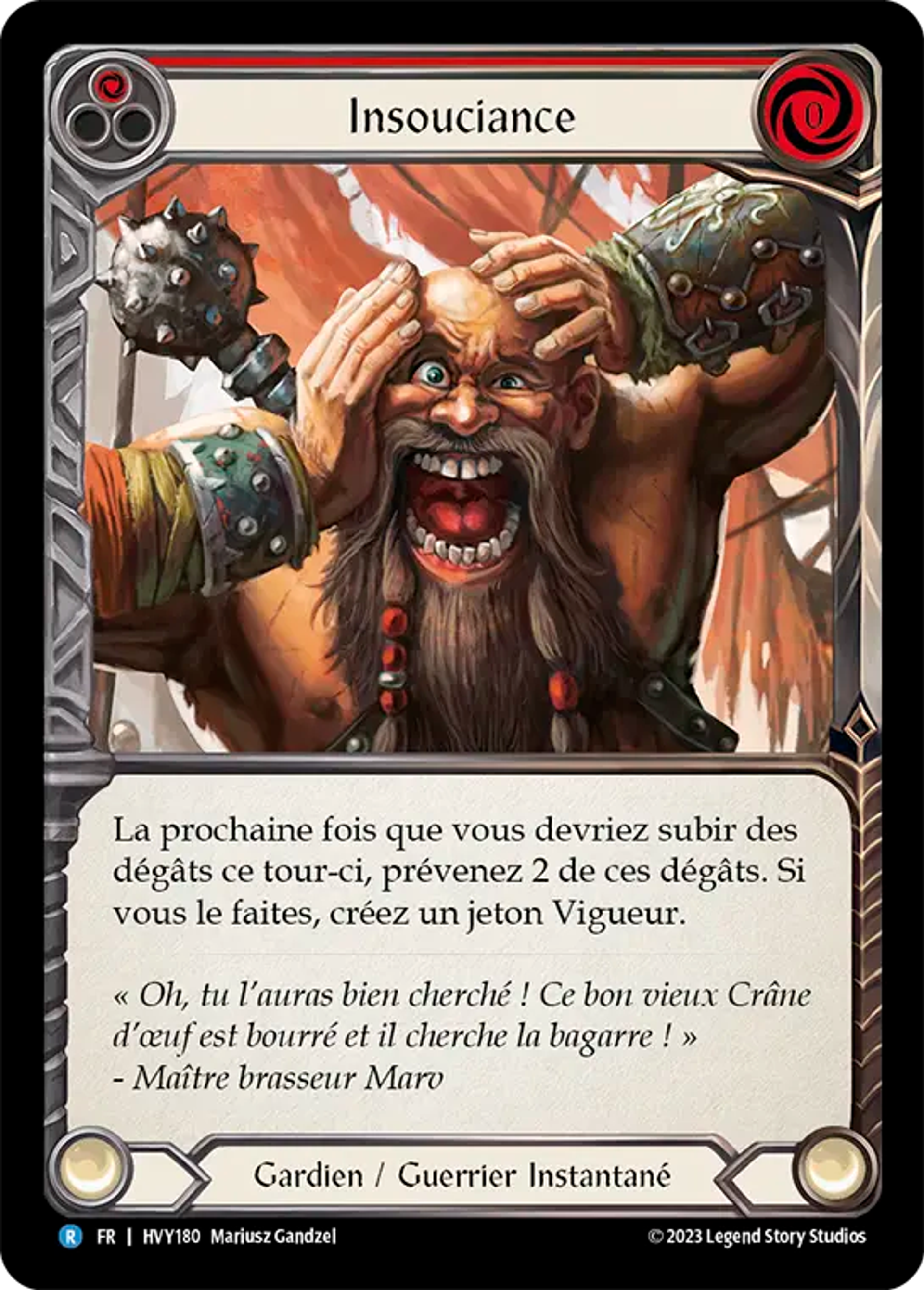 Insouciance — Heavy Hitters — Flesh and Blood