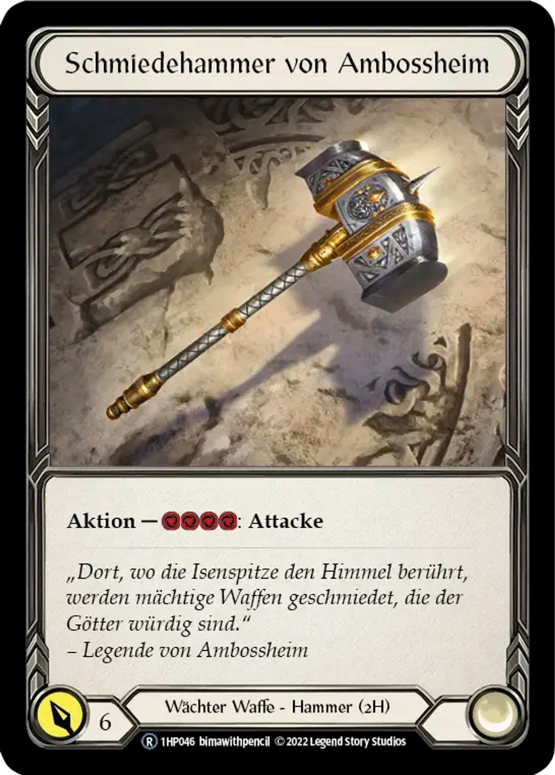 Sledge of Anvilheim — History Pack 1 - Black Label — Flesh and Blood