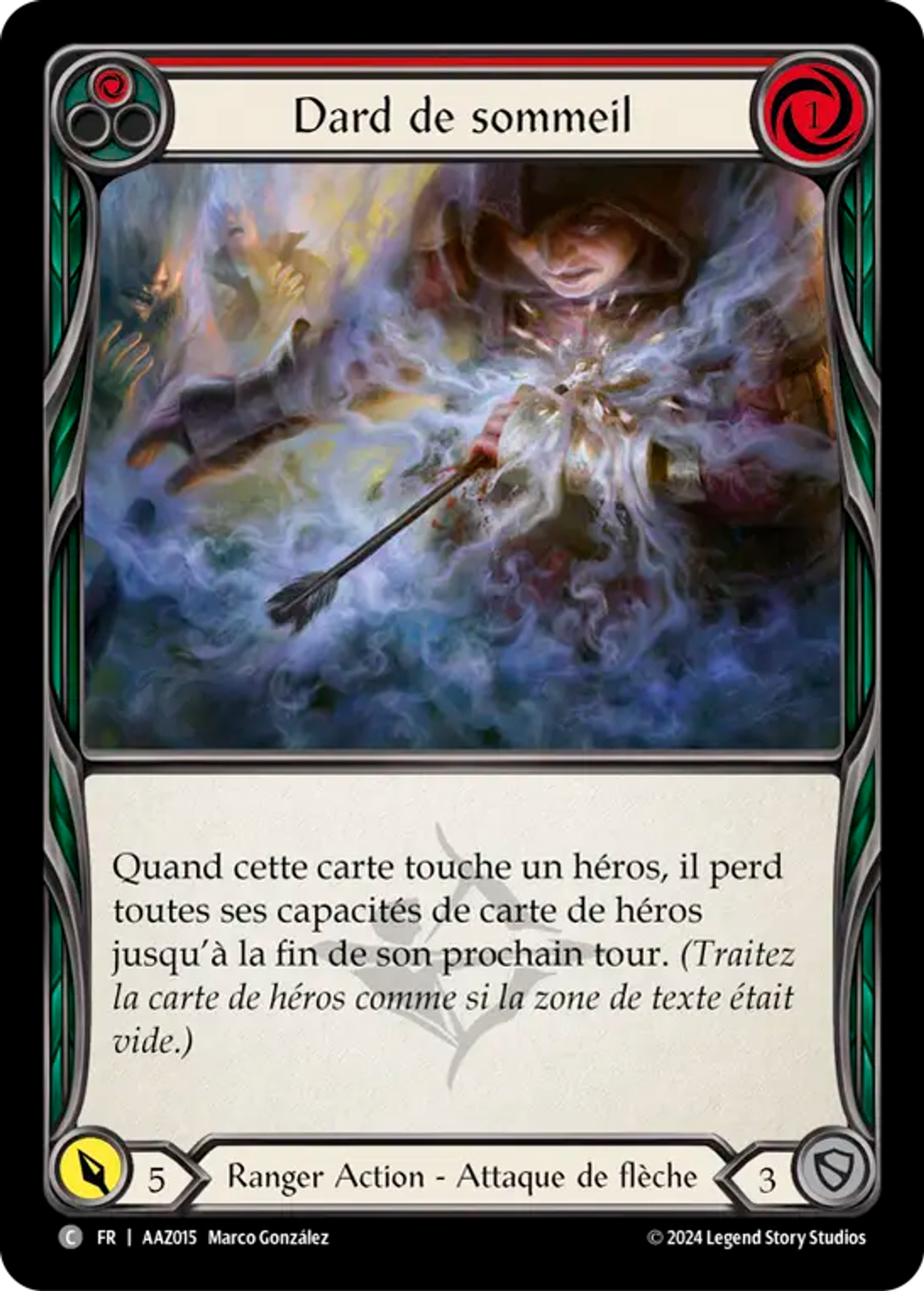 Dard de sommeil — Armory Deck - Azalea, Ace in the Hole — Flesh and Blood