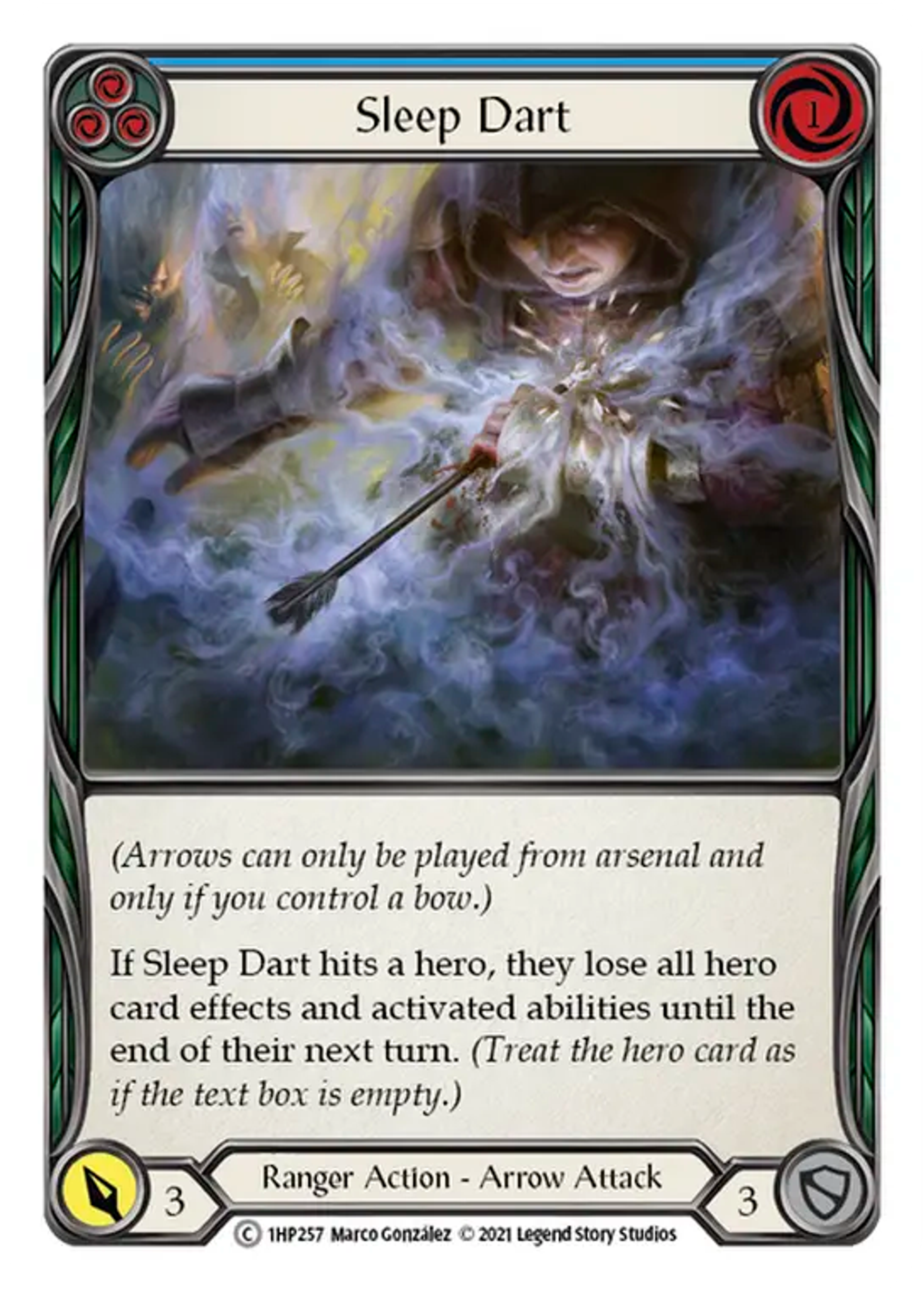 Sleep Dart (Blue) — History Pack 1 — Flesh and Blood