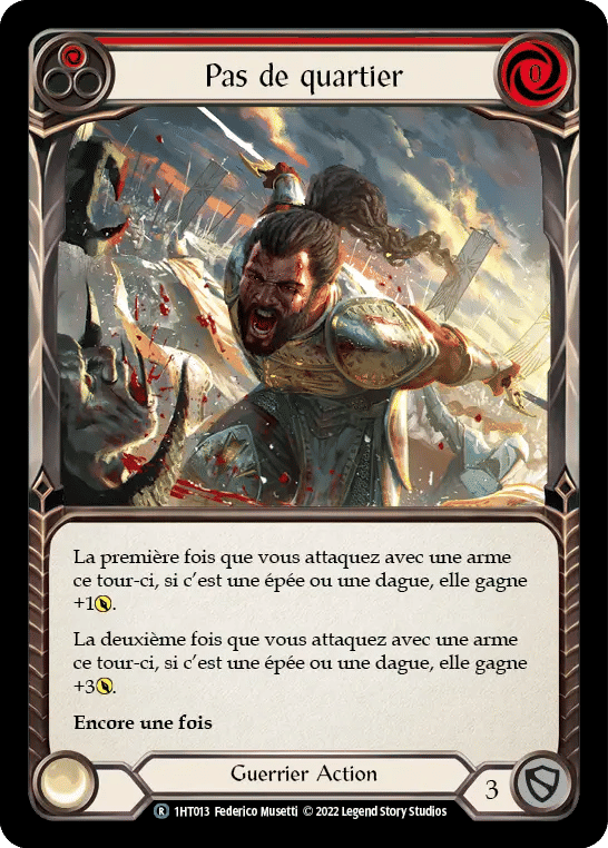 Pas de quartier — Dorinthea - Blitz Deck — Flesh and Blood