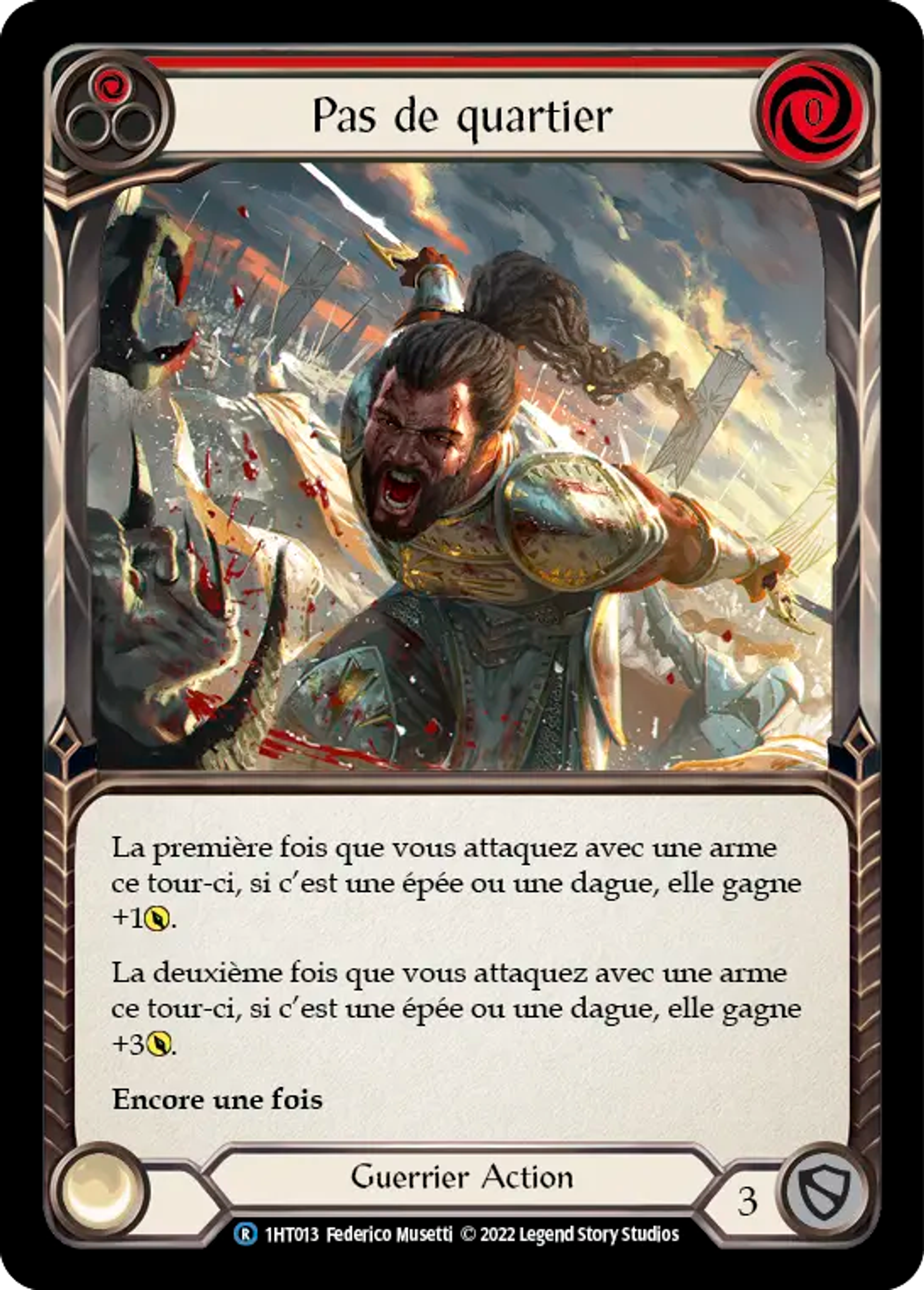 Pas de quartier — Dorinthea - Blitz Deck — Flesh and Blood
