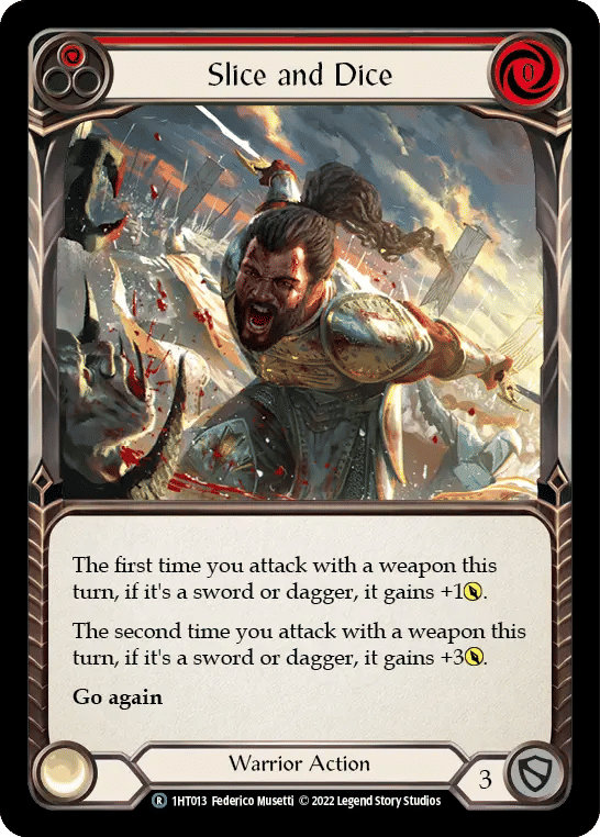 Slice and Dice (Red) — Dorinthea - Blitz Deck — Flesh and Blood