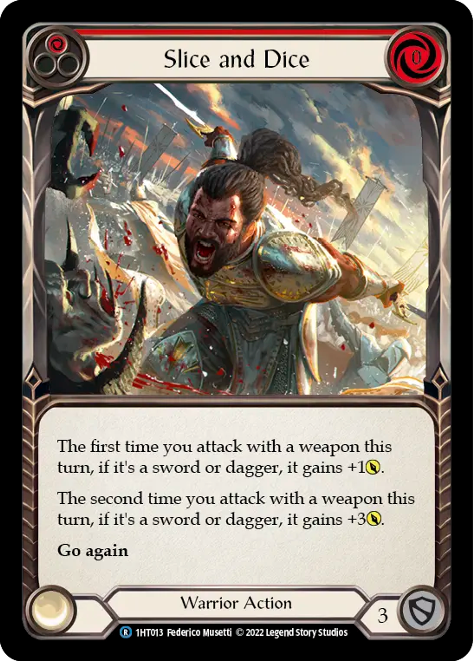 Slice and Dice (Red) — Dorinthea - Blitz Deck — Flesh and Blood