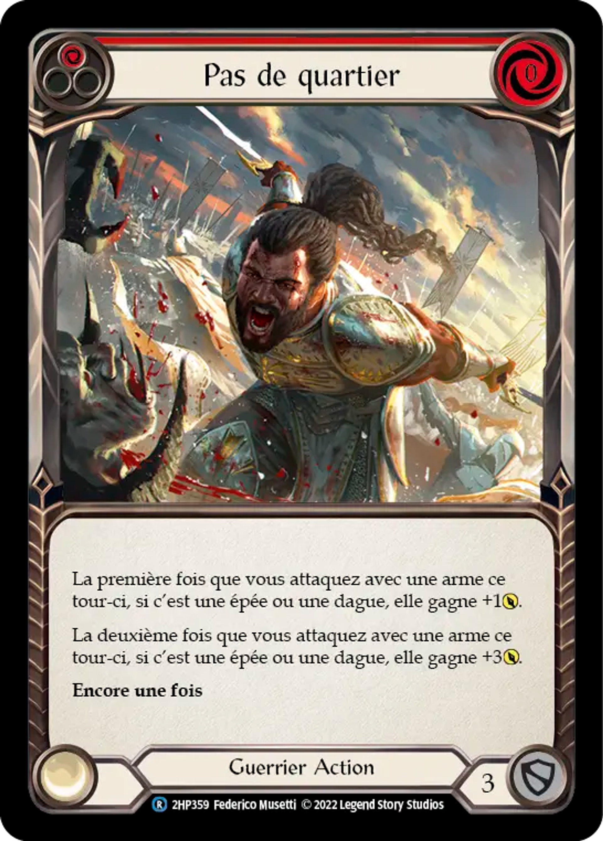 Pas de quartier — History Pack 2 - Black Label — Flesh and Blood