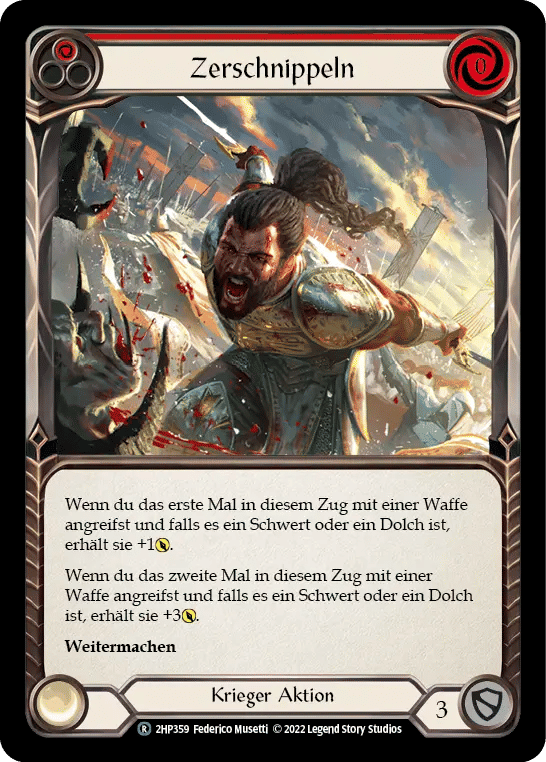 Slice and Dice (Red) — History Pack 2 - Black Label — Flesh and Blood