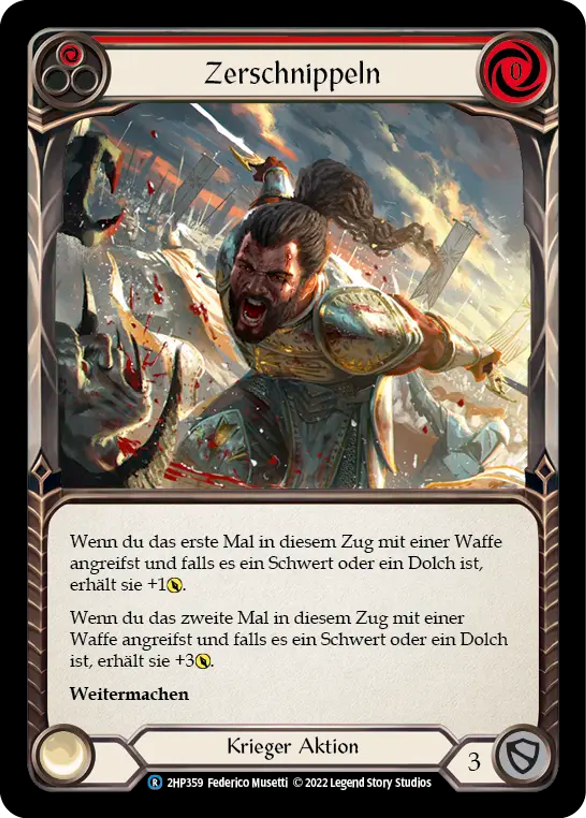 Slice and Dice (Red) — History Pack 2 - Black Label — Flesh and Blood