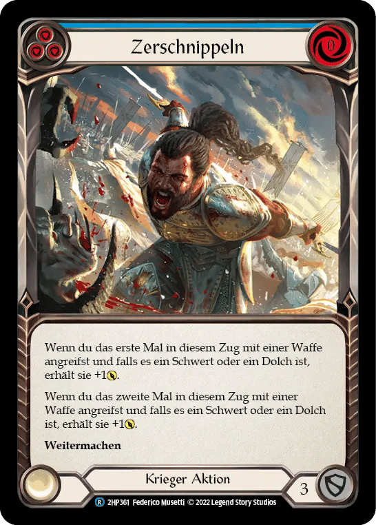 Slice and Dice (Blue) — History Pack 2 - Black Label — Flesh and Blood