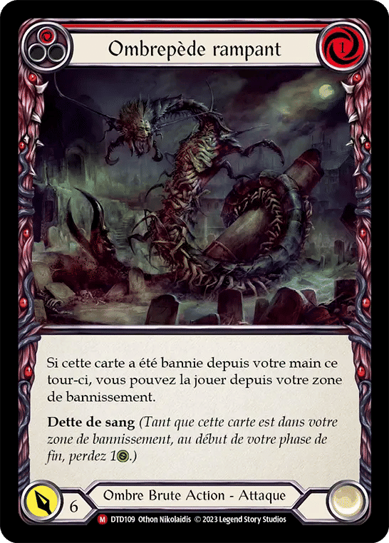 Ombrepède rampant — Dusk till Dawn — Flesh and Blood