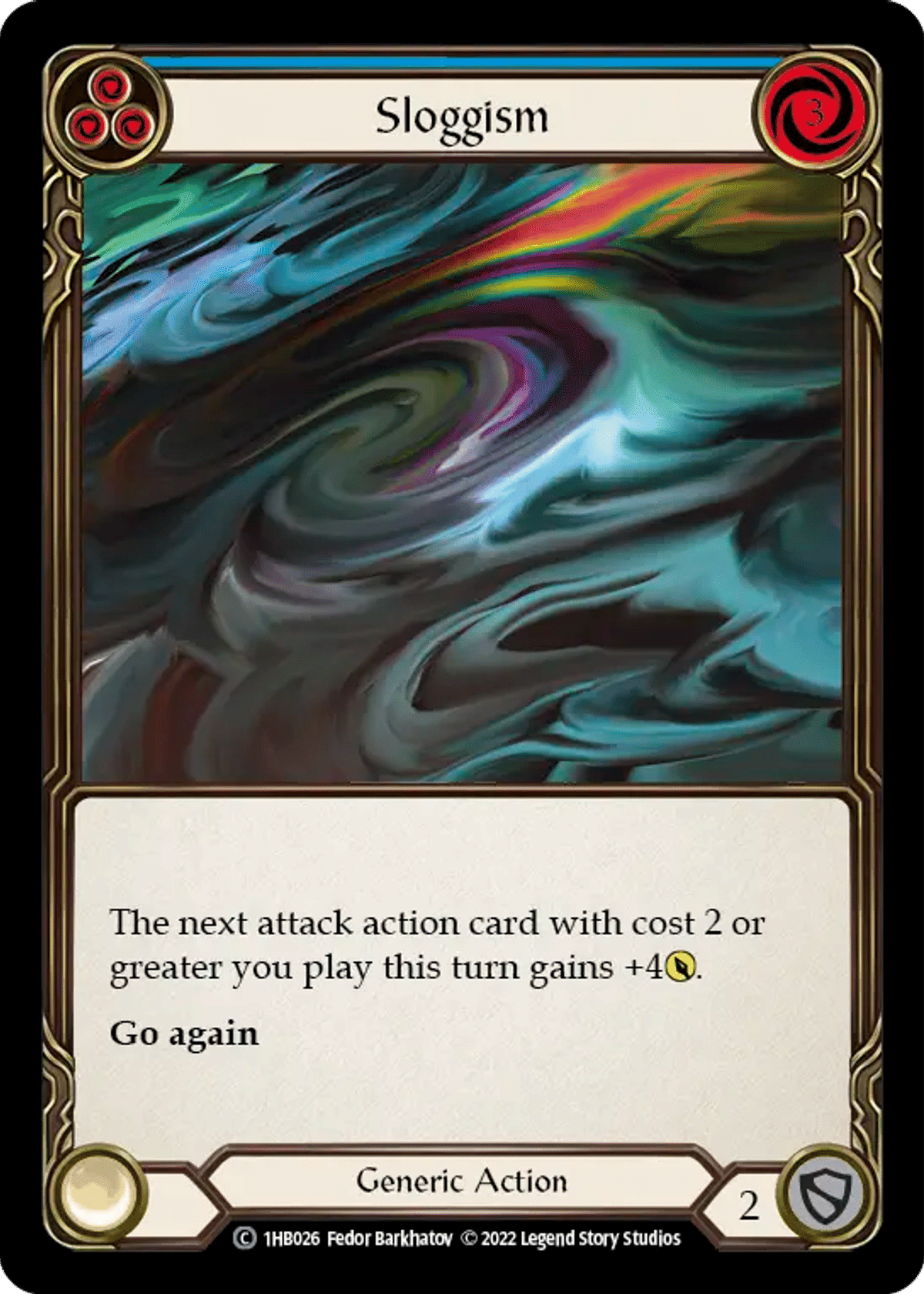 Sloggism (Blue) from Bravo - Blitz Deck - Flesh and Blood