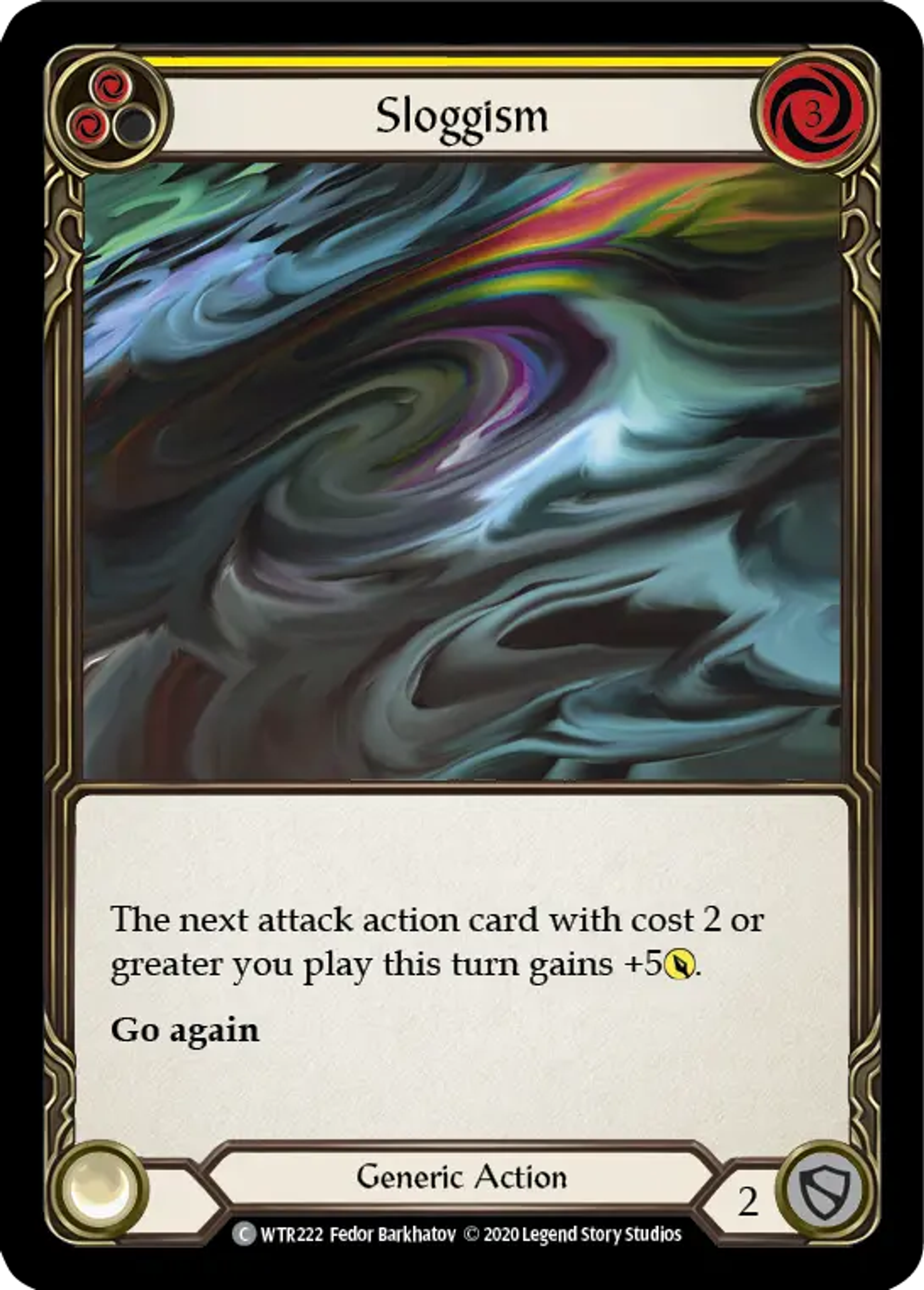 Sloggism (Yellow) — Welcome to Rathe - Unlimited — Flesh and Blood
