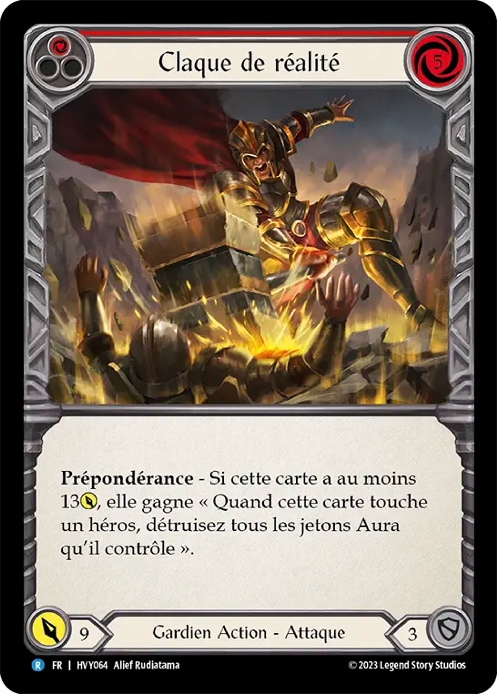 Claque de réalité — Heavy Hitters — Flesh and Blood