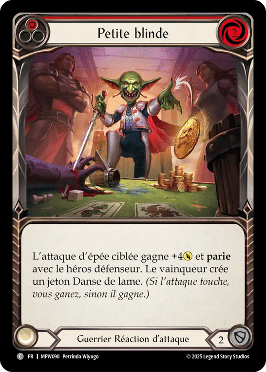 Petite blinde — Mastery Pack Warrior — Flesh and Blood