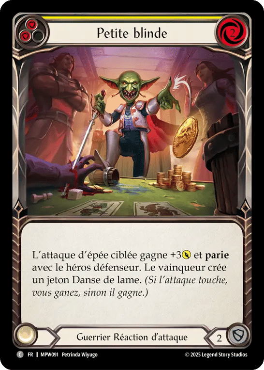 Petite blinde — Mastery Pack Warrior — Flesh and Blood