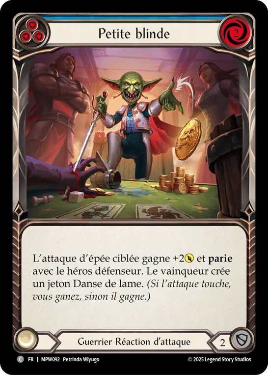 Petite blinde — Mastery Pack Warrior — Flesh and Blood