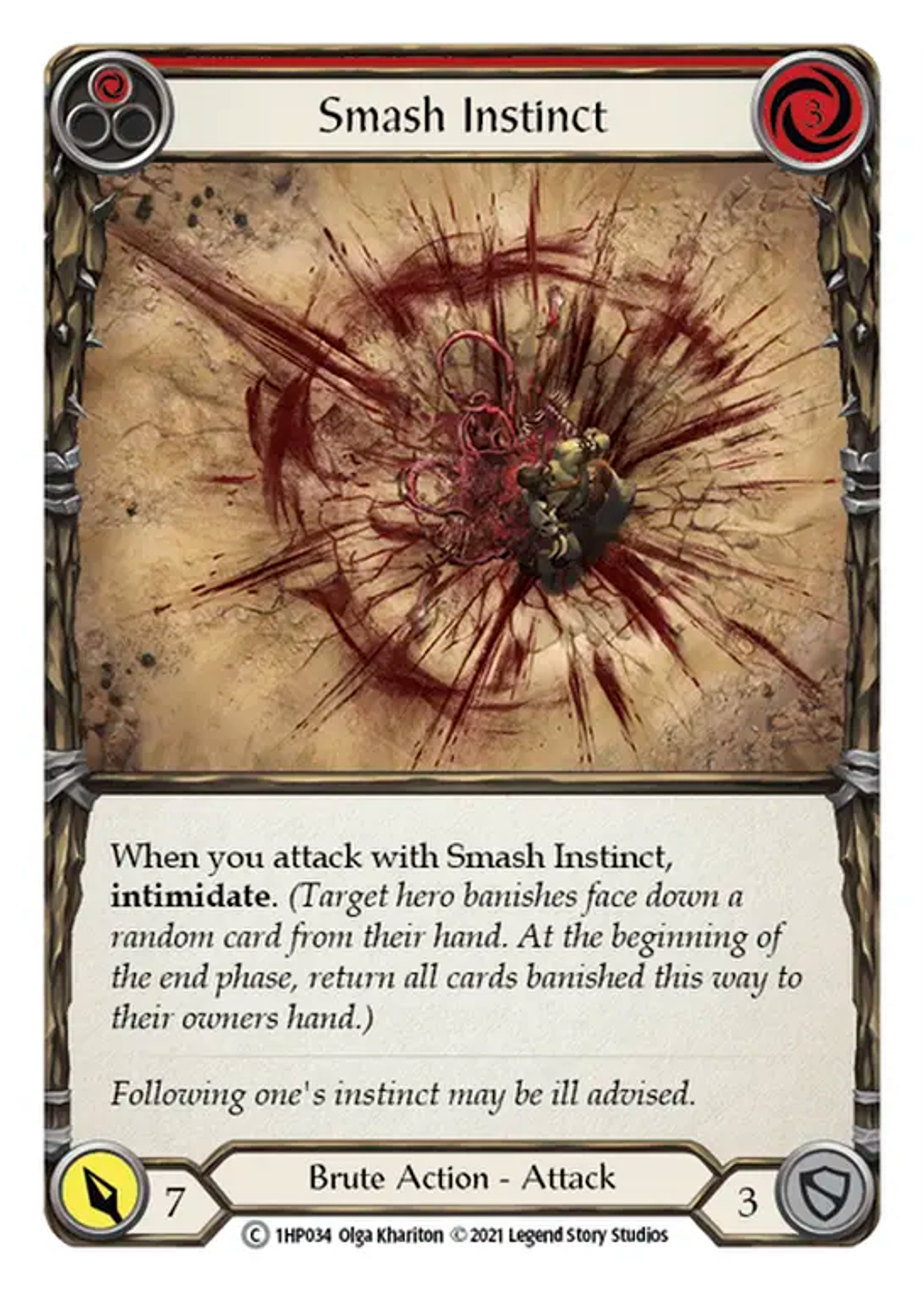 Smash Instinct (Red) — History Pack 1 — Flesh and Blood
