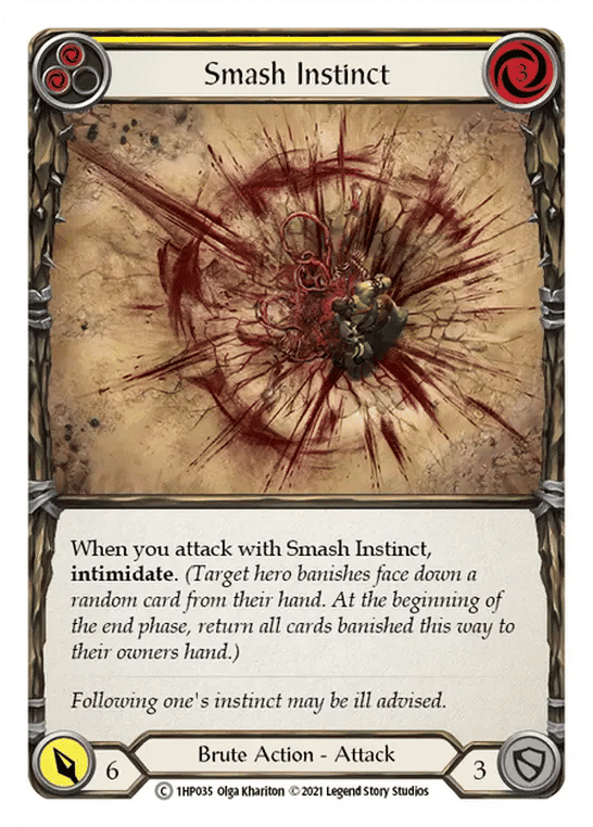 Smash Instinct (Yellow) — History Pack 1 — Flesh and Blood
