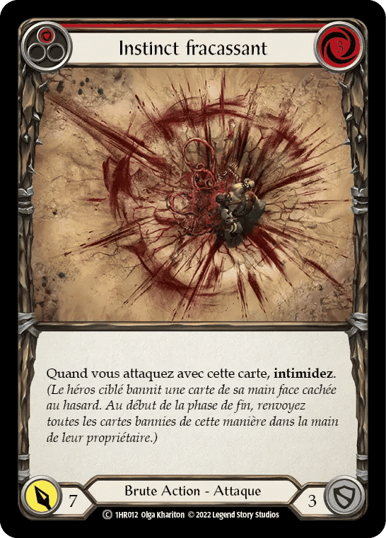 Instinct fracassant — Rhinar - Blitz Deck — Flesh and Blood