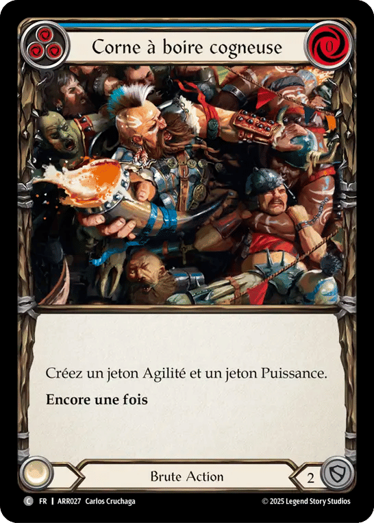 Corne à boire cogneuse — Armory Deck - Rhinar, Reckless Rampage — Flesh and Blood
